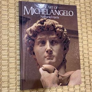 The Art of Michelangelo hardcover book vintage